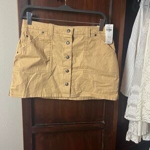 Abercrombie and Fitch Tan Khaki Skirt